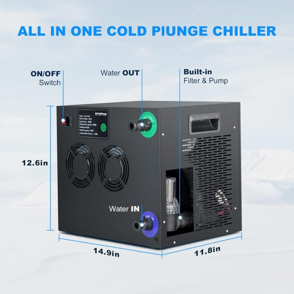 Dropshipping 1/3HP DIY Ice Bath Chiller for Ice Bath - Image 4